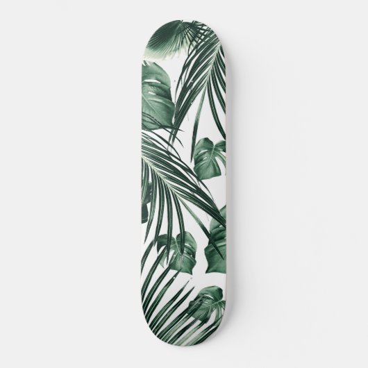 Tropisches Dschungel Blätter Dream #7a #tropical Skateboard (Vorderseite)