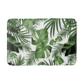 Tropisches Dschungel-Blätter Muster #12 (2020 Edit Badematte (Vorderseite)