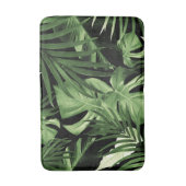 Tropisches Dschungel-Night-Blätter-Muster Nr. 5 Badematte (Vorderseite Vertikal)
