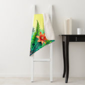 Tropisches Dschungelparadies Design Sherpadecke (Beispiel)