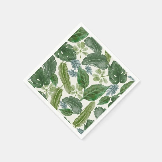 Tropisches Dschungelservieren Serviette (Ecke)