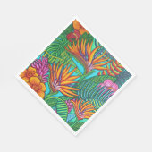 Tropisches Edelpapier Napkins Serviette (Ecke)