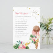 Tropisches Eis Bridal Finden Sie das Gast Spiel (Stehend Vorderseite)