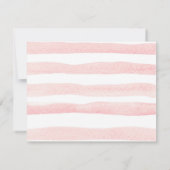 Tropisches Eiscreme-Brautparty Dankeskarte (Rückseite)