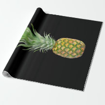 Tropisches Elegant Gelbe Ananas
