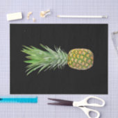 Tropisches Elegant Gelbe Ananas Seidenpapier (Handwerk)
