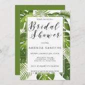 Tropisches elegantes der einladung (Vorne/Hinten)