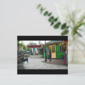 Tropisches Essen Postkarte (Stehend Vorderseite)