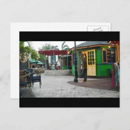 Tropisches Essen Postkarte (Vorne/Hinten)