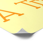 Tropisches Festmahl Poster (Ecke)