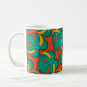 Tropisches Fiesta-Muster Kaffeetasse