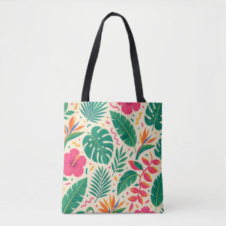 Tropisches Fiesta-Muster Tasche