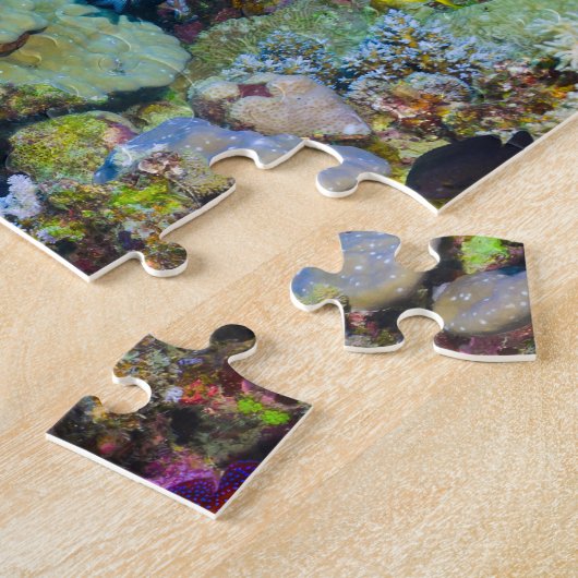 Tropisches Fisch-Great Barrier Reef Korallenmeer Puzzle (Seite)