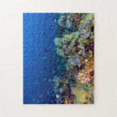 Tropisches Fisch-Great Barrier Reef Korallenmeer Puzzle (Vertikal)