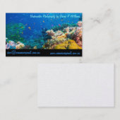 Tropisches Fisch-Great Barrier Reef Korallenmeer Visitenkarte (Vorne/Hinten)