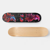 Tropisches Fisch-Skateboard Skateboard (Horizontal)