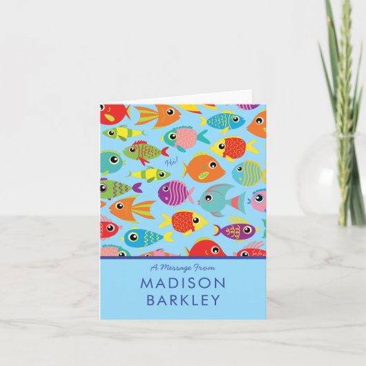 Tropisches Fischaquarium Cute Kid's Stationary Car (Vorderseite)