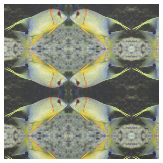 tropisches Fischgewebe Stoff (Muster)