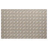 Tropisches Fischmuster auf Taupe Stoff (Yard (91,4 cm))