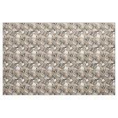 Tropisches Fischmuster auf Taupe Stoff (Fat Quarter (45,7 x 55,9 cm))