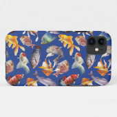 tropisches Fischmuster Case-Mate iPhone Hülle (Rückseite (Horizontal))
