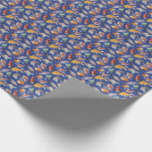 tropisches Fischmuster Geschenkpapier (Ecke)