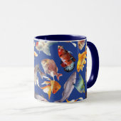 tropisches Fischmuster Tasse (VorderseiteRechts)