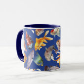 tropisches Fischmuster Tasse (Vorderseite Links)