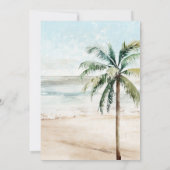 Tropisches Flamingo-Bonbon 16 Einladung (Rückseite)