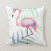 Tropisches Flamingo KISSEN