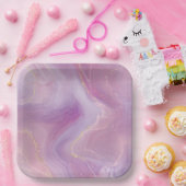 Tropisches Flamingo-Plateau Pappteller (Party)