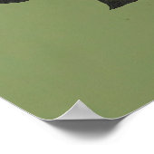 Tropisches Flamingo Poster (Ecke)