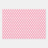 Tropisches Flamingos Wrapping Paper Set 3 Geschenkpapier Set (Vorderseite 2)