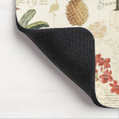 tropisches floridisches Muster Mousepad (Ecke)