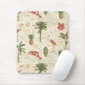 tropisches floridisches Muster Mousepad (Mit Mouse)