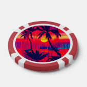 Tropisches Flucht Fantasy Pokerchips (Einzeln)