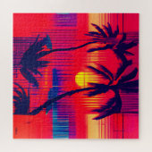 Tropisches Flucht Fantasy Puzzle (Horizontal)