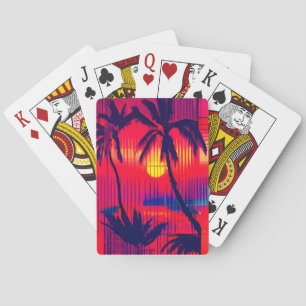 Tropisches Flucht Fantasy Spielkarten