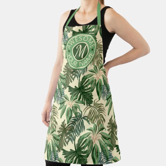 Tropisches Foliage-Blätter Schürze (InSitu)