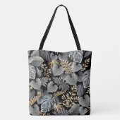 Tropisches Folienzmuster Tasche (Rückseite)