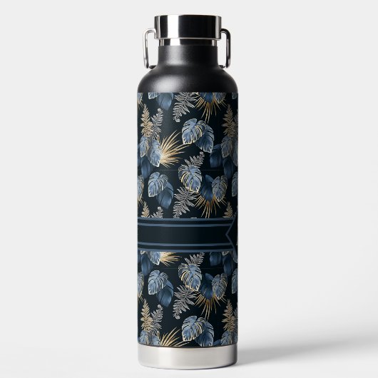 Tropisches Folion Trinkflasche (Vorderseite)