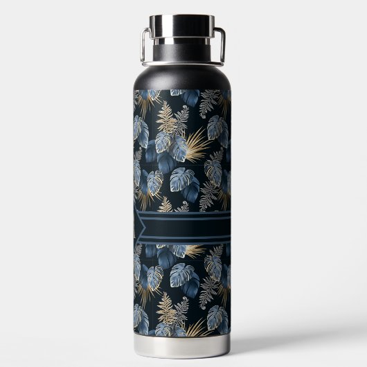 Tropisches Folion Trinkflasche (Rückseite)