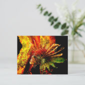 Tropisches Foto Postkarte (Stehend Vorderseite)