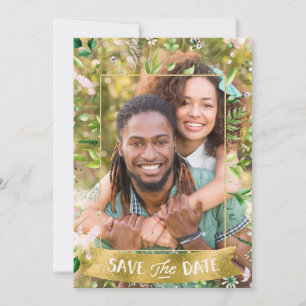 Tropisches Foto Save the Date