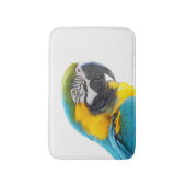 Tropisches Foto von Papageien, niedlich Badematte (Vorderseite Vertikal)