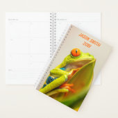 Tropisches Frosch-Foto Personalisiert Planer (Anzeige)