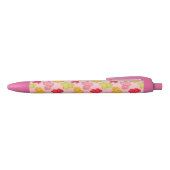 Tropisches Frucht-Gummipferd Rosa Kugelschreiber (Oberseite)