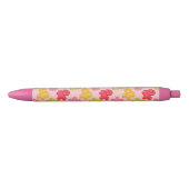 Tropisches Frucht-Gummipferd Rosa Kugelschreiber (Vorderseite)