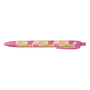 Tropisches Frucht-Gummipferd Rosa Kugelschreiber