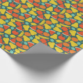Tropisches Fruchtmuster Geschenkpapier (Ecke)